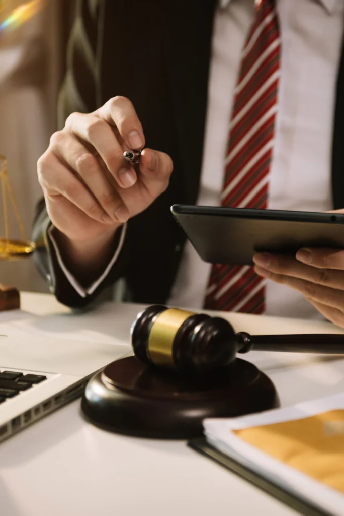 explaining law on a client